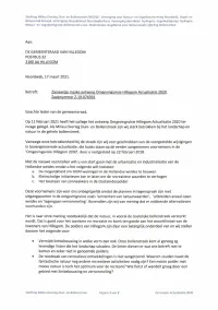 C04 St. MODB, Zienswijze Ontwerp Omgevingsvisie Hillegom