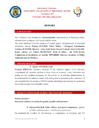 Conference Report