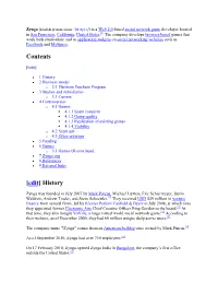 Contents [Edit] History
