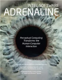 Intel® Software Adrenaline 1 Intel-Inspired Ultrabook™ Devices