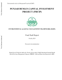 1.2. Environmental and Social Management Framework (Esmf)