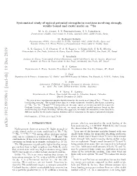 Systematical Study of Optical Potential Strengths in Reactions Involving Strongly, Weakly Bound and Exotic Nuclei on 120Sn