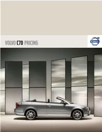Volvo C70 Model Year 2007. Full Specifications