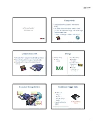 C Session 16 Revised Secondary Storage Computing Essentials