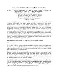 Orbit Aspects of End-Of-Life Disposal from Highly Eccentric Orbits K. Merz(1)