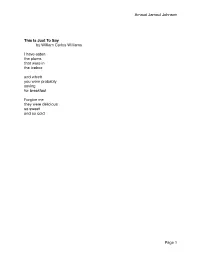 Johnson Lecture Handout