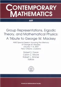 Contemporary Mathematics 449