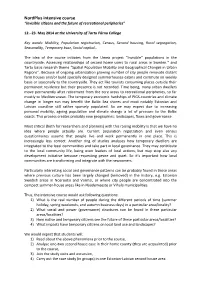 Nordplus Intensive Course “Invisible Citizens and the Future of Recreational Peripheries”