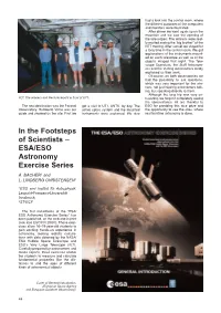 ESA/ESO Astronomy Exercise Series A