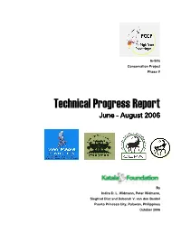 Technical Progress Report 08-06