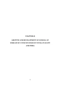 Chapter-Ii Growth and Development of School Of