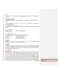 Please Suggest Names of 5 Peer Reviewers with Their Institutional