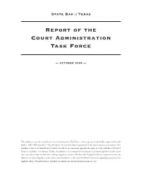 Template COURT ADMINISTRATION TASK FORCE