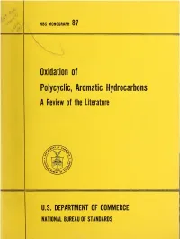 Oxidation of Polycyclic, Aromatic Hydrocarbons 3 3.1