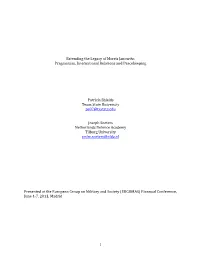 1 Extending the Legacy of Morris Janowitz: Pragmatism, International