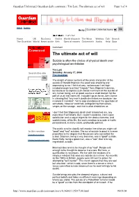 The Guardian World News Guide Arts Special Reports Columnists Audio Help Quiz
