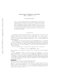 Arxiv:1707.05007V11 [Math.GN] 24 Jun 2018 Easily Sees That Ran(F) := F[`] (The Range of F) Is Contained in a Composant of Y