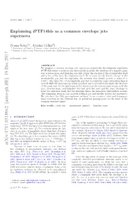 Explaining Iptf14hls As a Common Envelope Jets Supernova