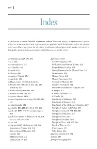 Explanatory Or More Detailed References (Where There Are Many), Or References to Places Where an Artist’S Work Is Best Represented, Are Given in Bold