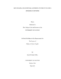 SUFFERING in EVELYN WAUGH's BRIDESHEAD REVISITED Thesis