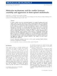 Molecular Mechanisms and the Conflict Between