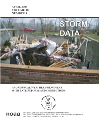 Storm Data and Unusual Weather Phenomena ....…….…....……………