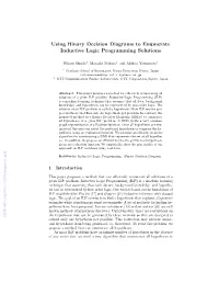 Using Binary Decision Diagrams to Enumerate Inductive Logic Programming Solutions