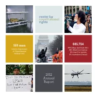 CCR Annual Report 2012