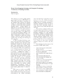 Project-Based Language Teaching: a Collection of Teaching Activities