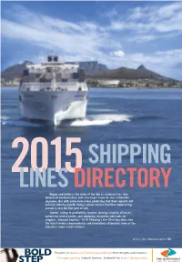 2014 Shipping Lines Directory