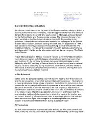 Bolshoi Ballet Guest Lecture