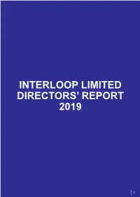 Interloop Limited Directors' Report 2019