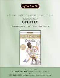 Othello: a Teacher's Guide