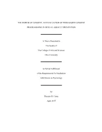 An Evaluation of Peer-Based Consent