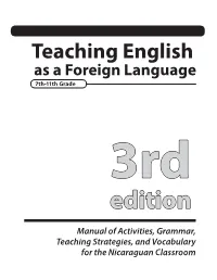 TEFL Manual 3Rd Edition