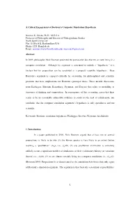 A Critical Engagement of Bostrom's Computer Simulation Hypothesis