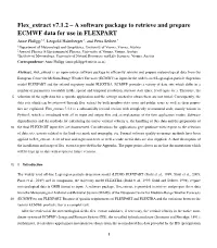 A Software Package to Retrieve and Prepare ECMWF Data For