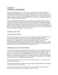 Chapter ** Community Partnerships