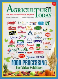 FOOD PROCESSING for Value Addition