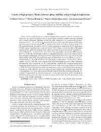 Leucite at High Pressure: Elastic Behavior, Phase Stability, and Petrological Implications