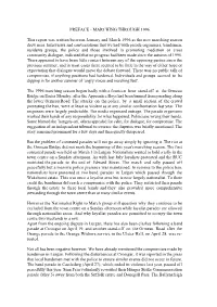 MARCHING THROUGH 1996 This Report Was Written Between January