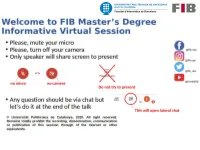 Masters Presentation May 2021