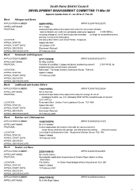 Planning Appeals Update PDF 70 KB