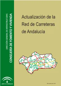 Actualización De La Red De Carreteras Deandalucía