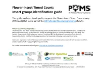 FIT Count Insect Guide