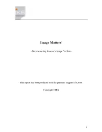 Image Matters!