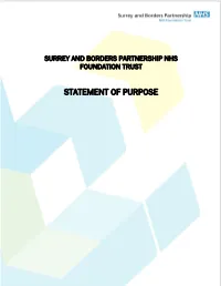 Statement of Purpose