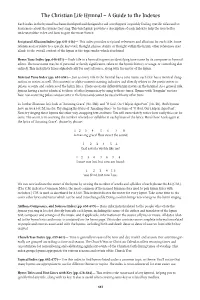 Hymnal Index V4