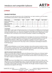Interfaces and Compatible Software