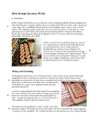 How Krispy Kremes Work
